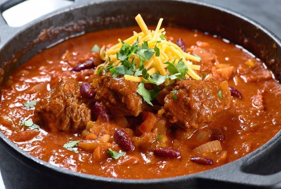 Recette Chili con carne texan – plat principal