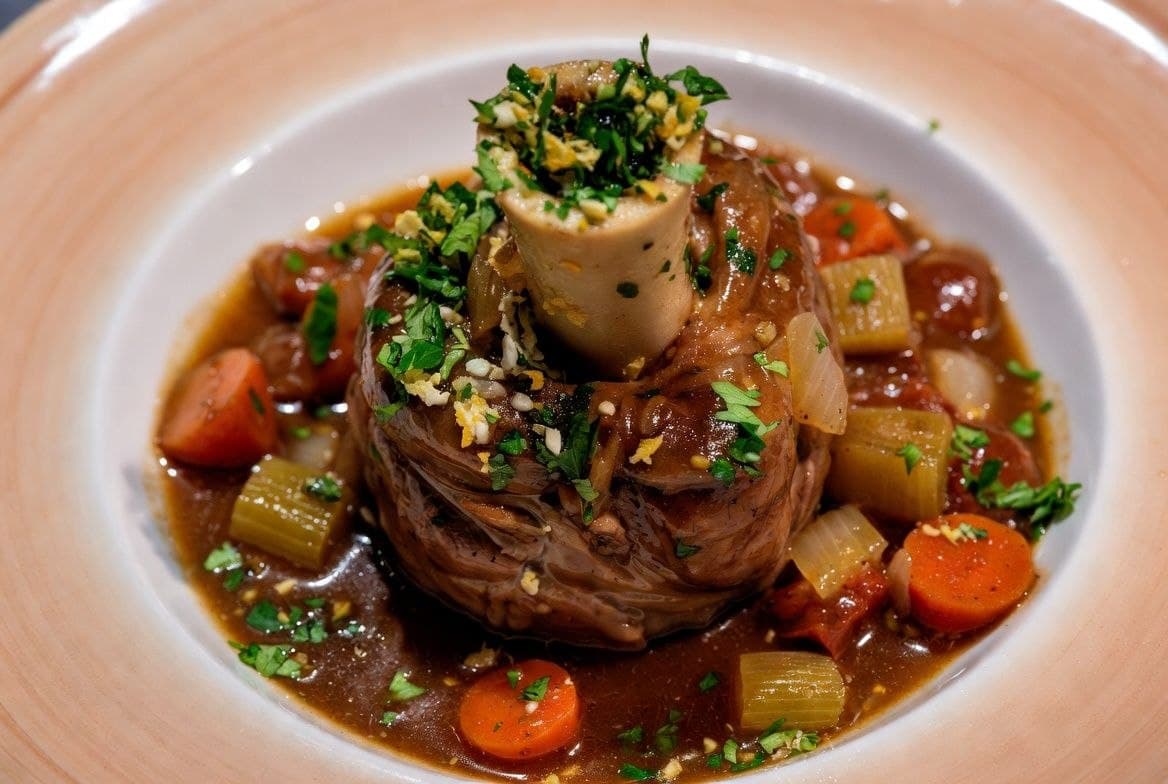 Recette Osso buco à la milanaise – plat principal