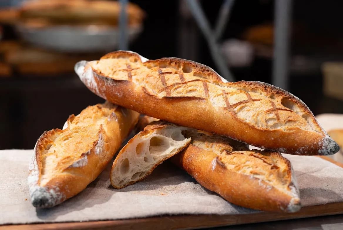 Recette Baguette tradition (pâte machine) – plat principal