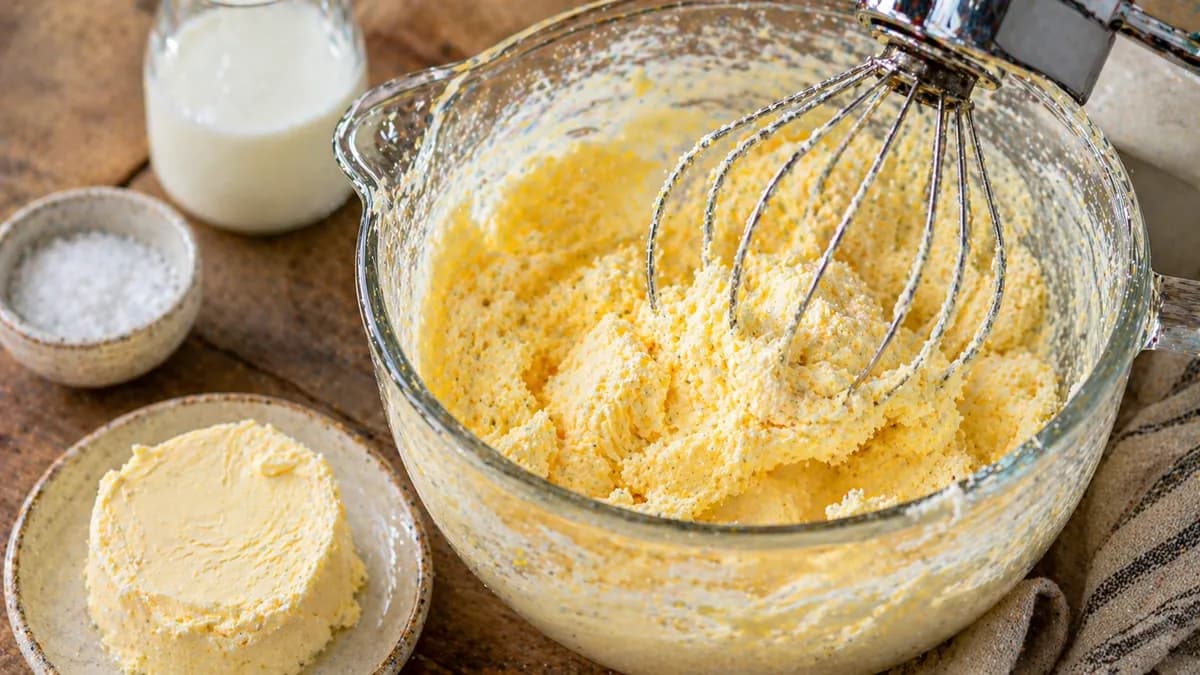 Plat : Beurre maison battu