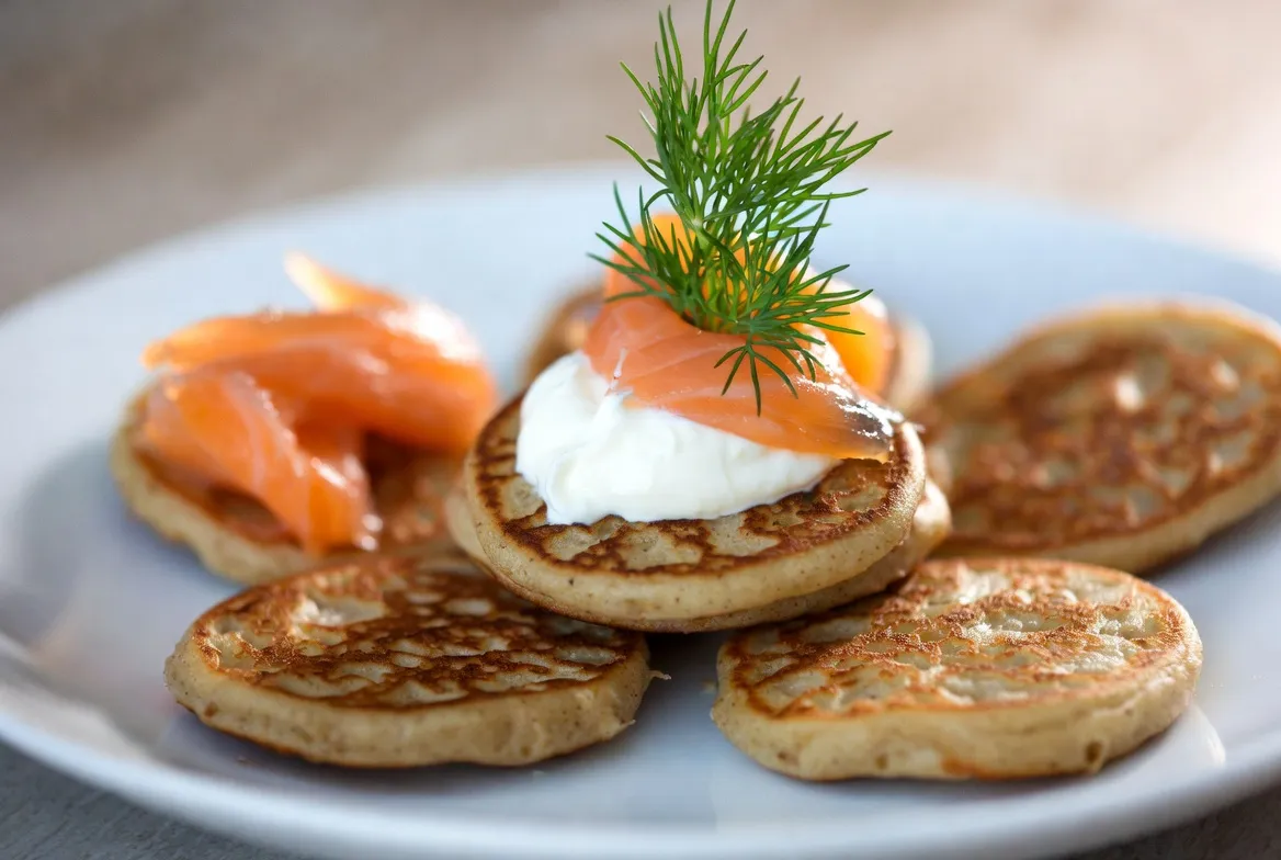 Plat : Blinis maison moelleux