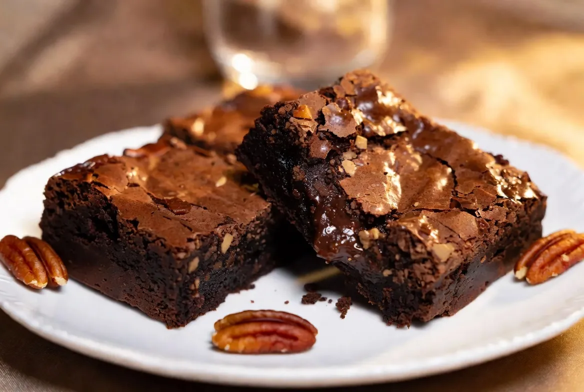 Recette Brownies fondants au chocolat – plat principal