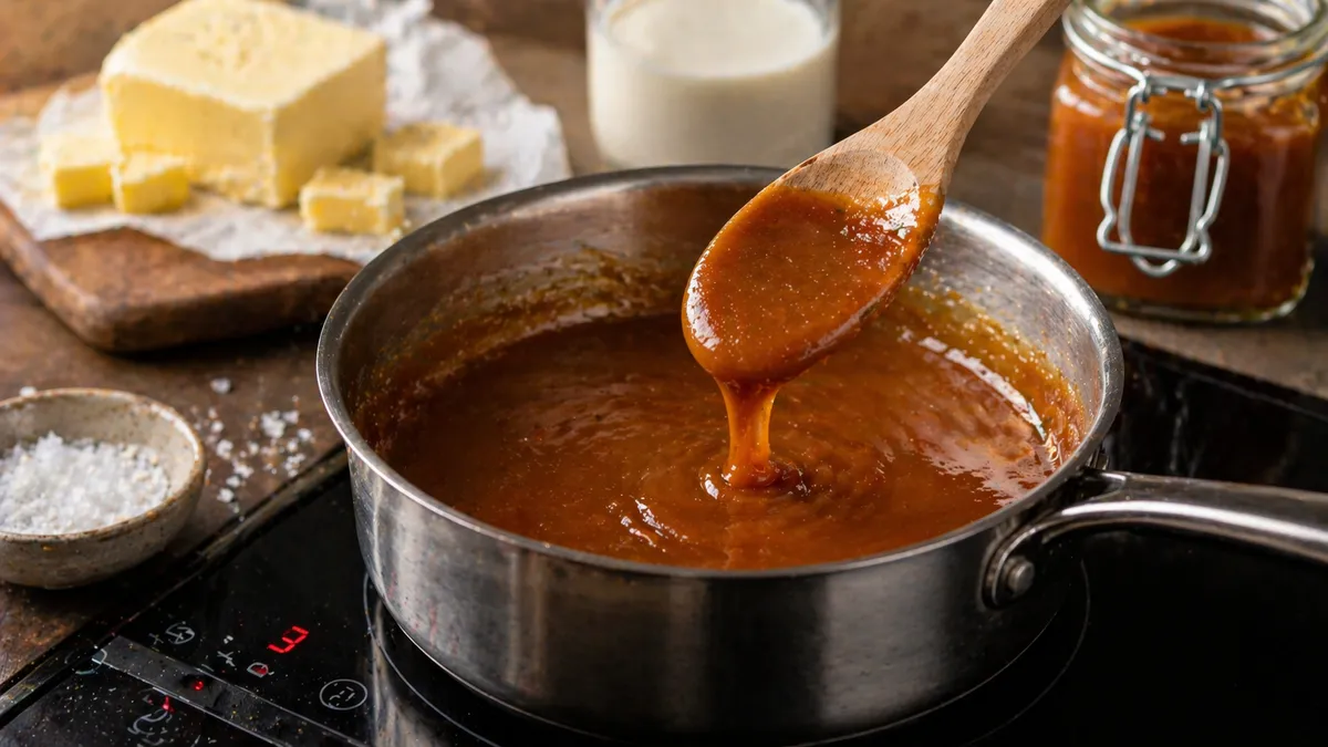 Recette Caramel au beurre salé – plat principal