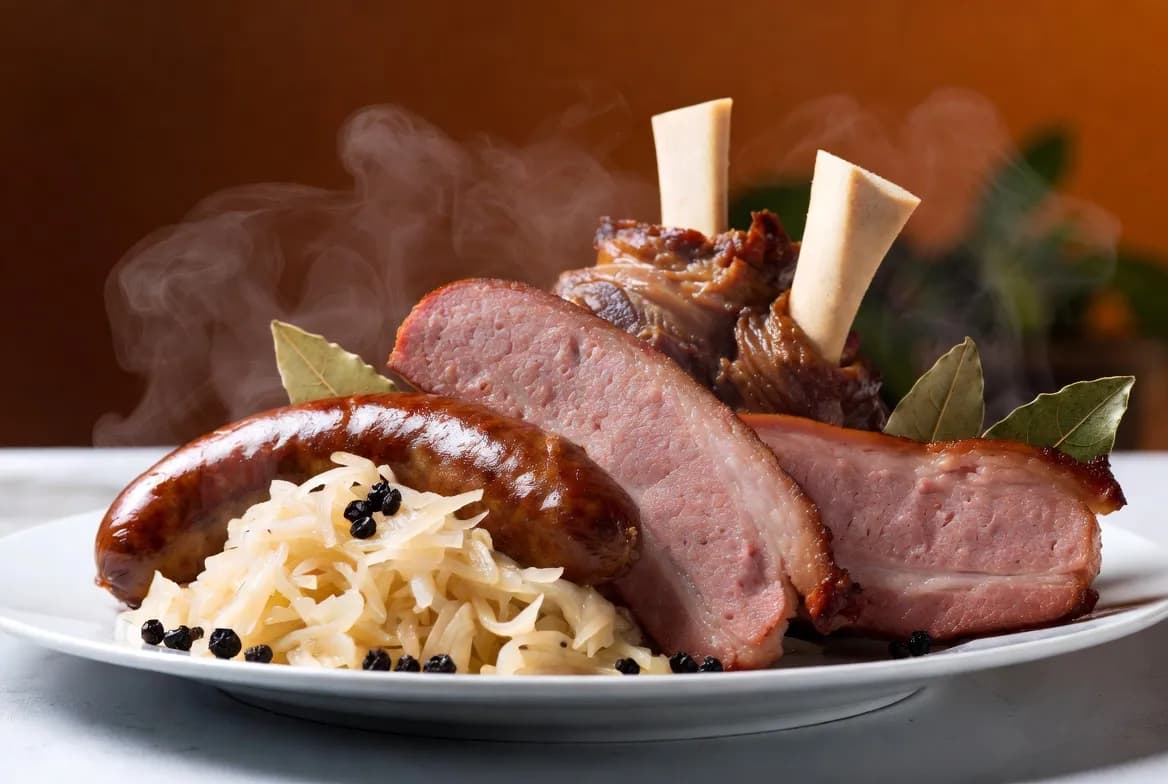 Recette Choucroute garnie alsacienne – plat principal