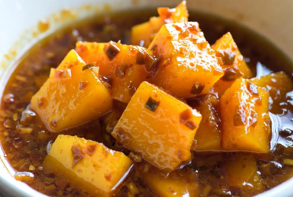 Plat : Chutney de mangue épicé