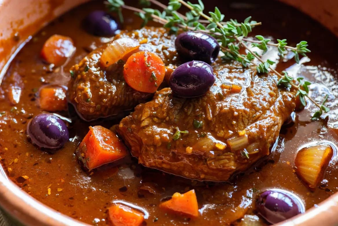 Recette Daube provençale – plat principal