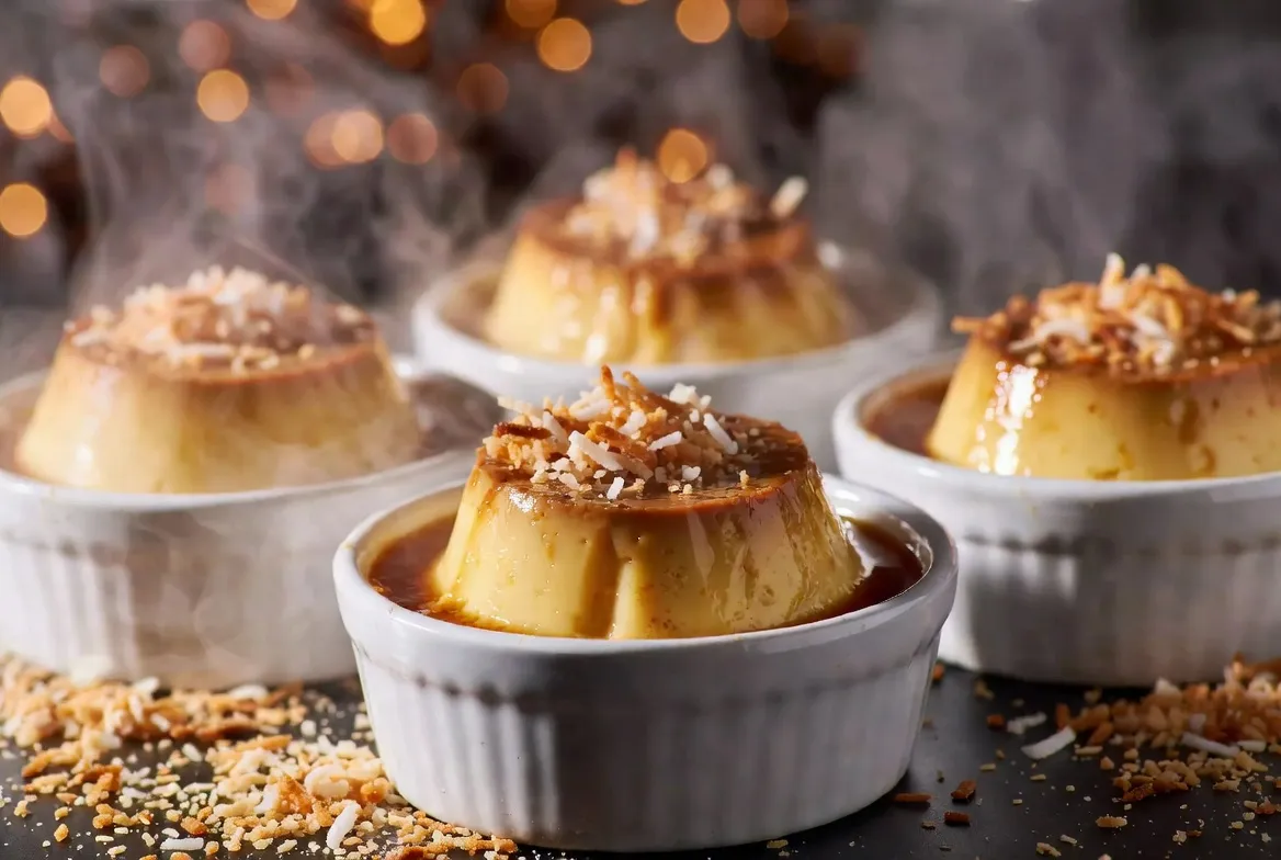 Recette Petits flans coco vapeur – plat principal