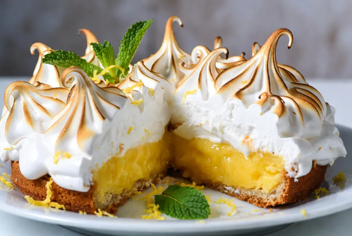 Recette Fondant au citron meringué – plat principal