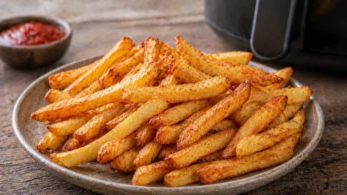 Recette Frites croustillantes sans huile – plat principal