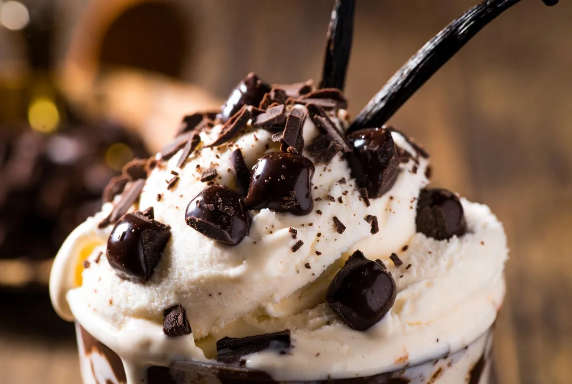 Recette Glace stracciatella italienne – plat principal