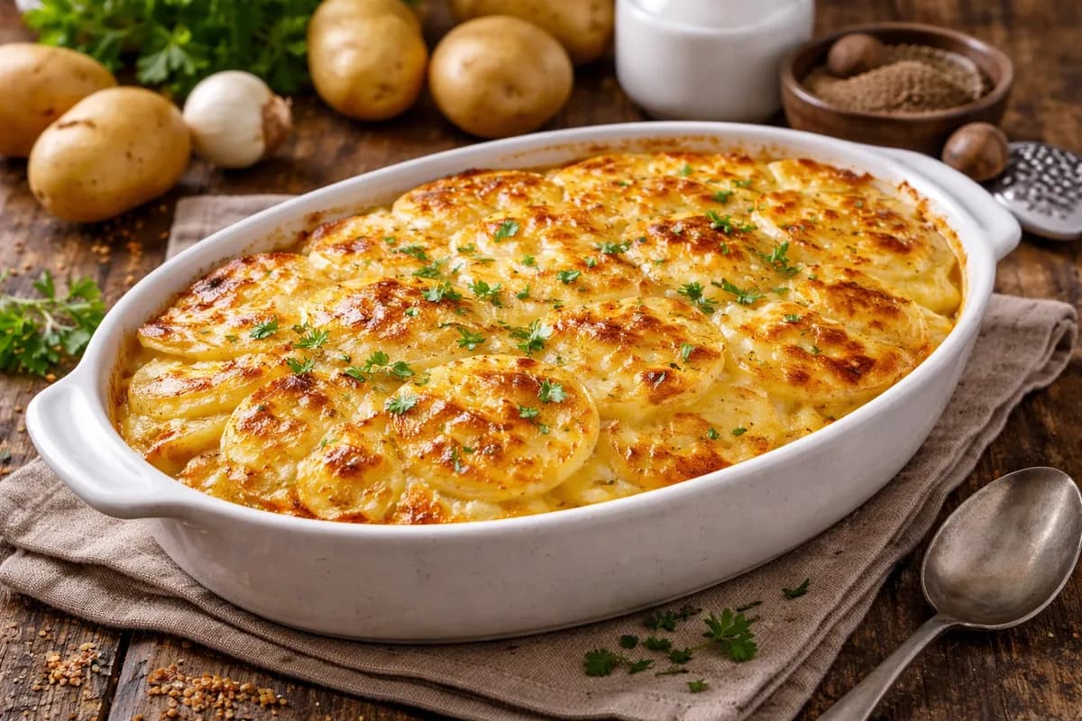 Plat : Gratin dauphinois traditionnel