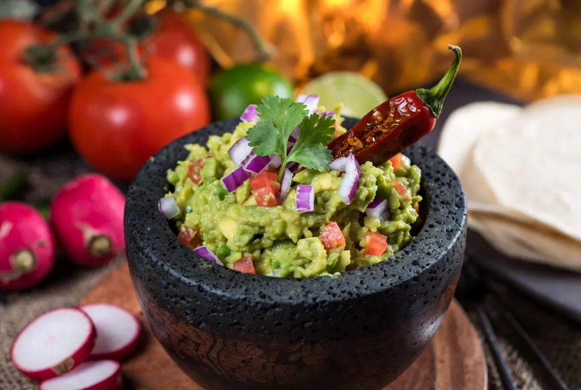 Recette Guacamole frais – plat principal