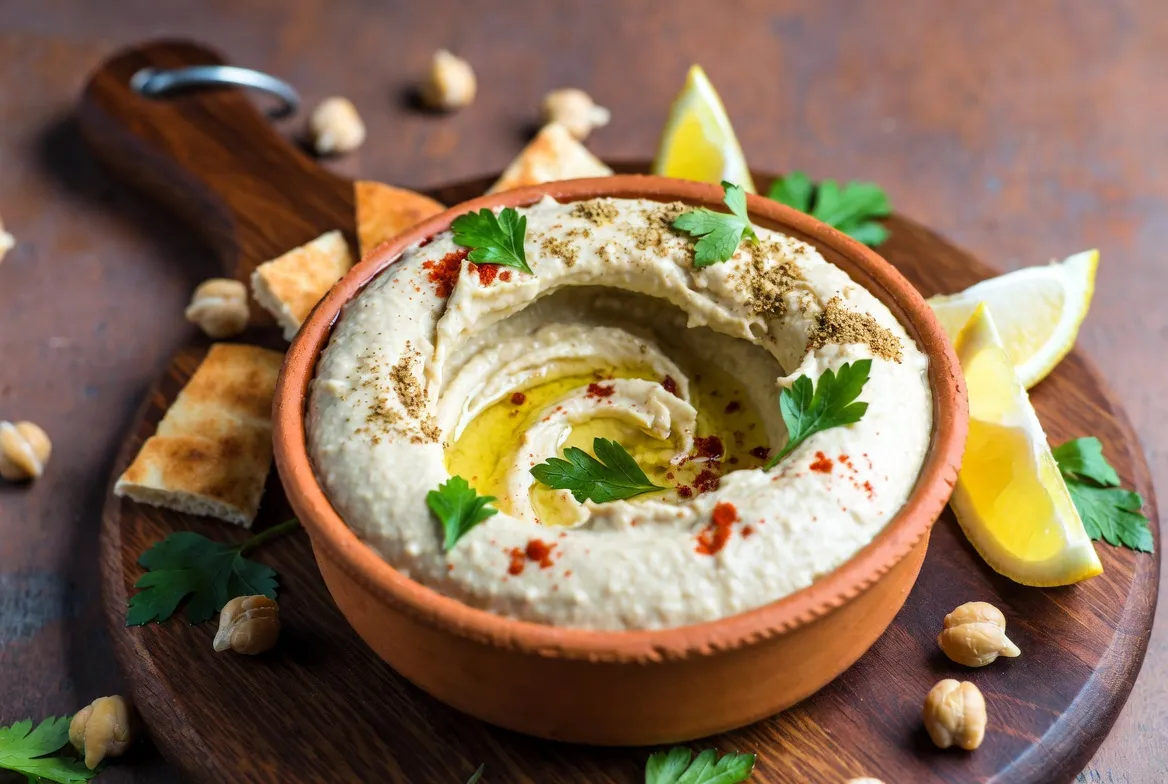 Plat : Houmous maison crémeux
