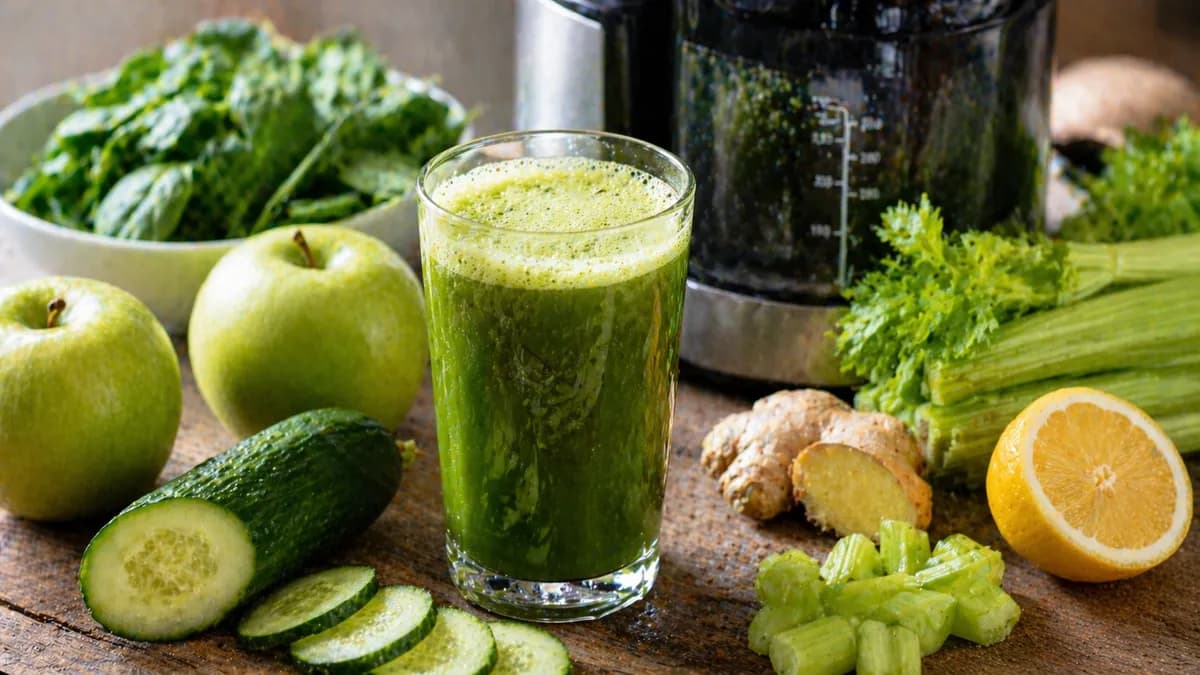 Plat : Jus vert détox