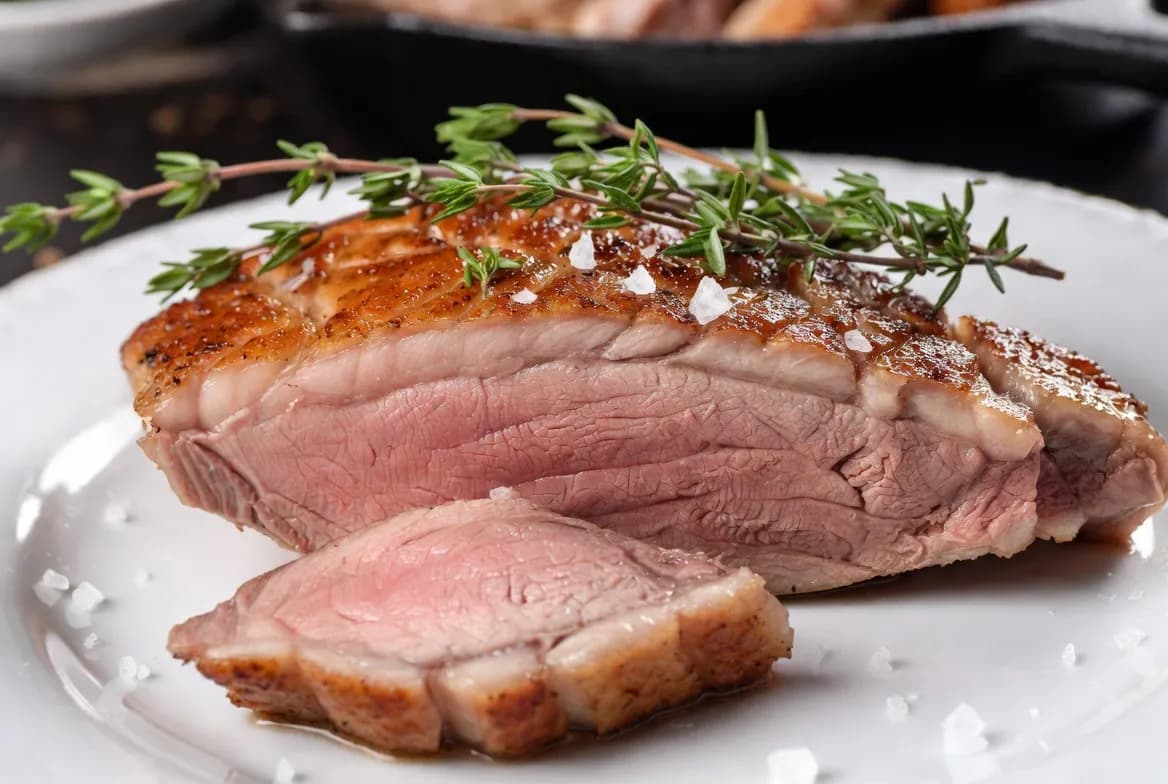 Recette Magret de canard rosé – plat principal