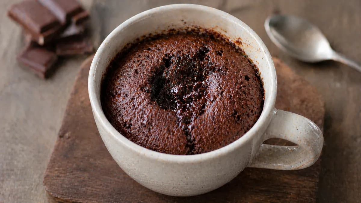 Recette Mug cake chocolat 2 minutes – plat principal