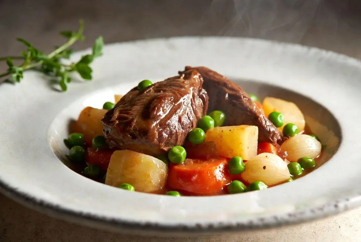 Recette Navarin d'agneau printanier – plat principal