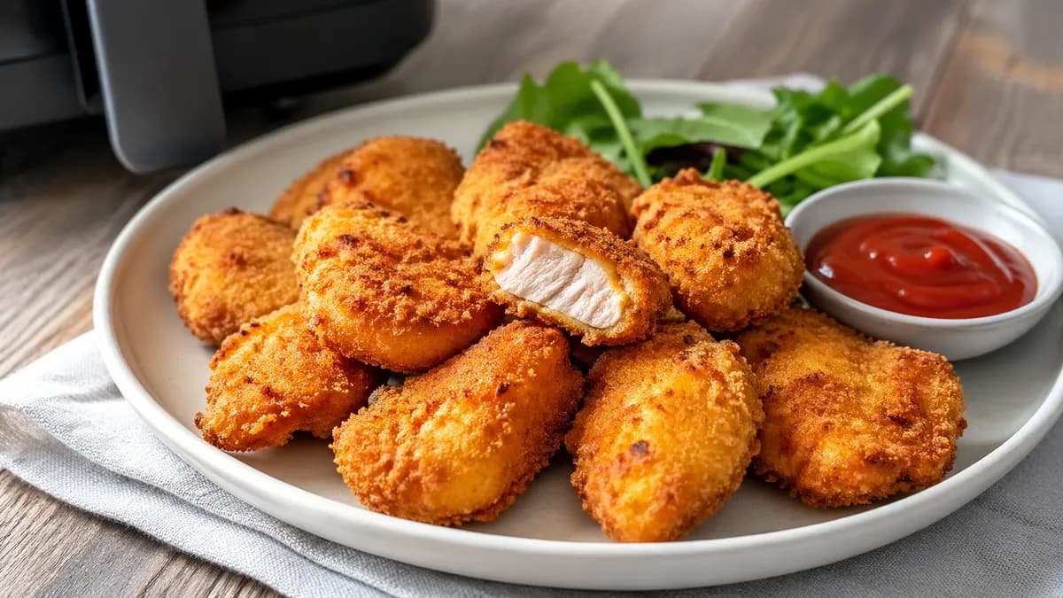 Recette Nuggets de poulet croustillants – plat principal