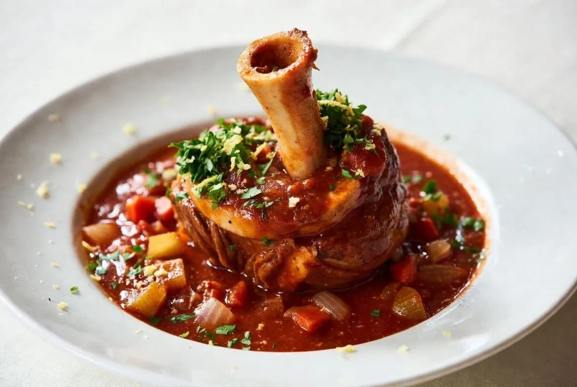 Recette Osso buco à la milanaise – plat principal