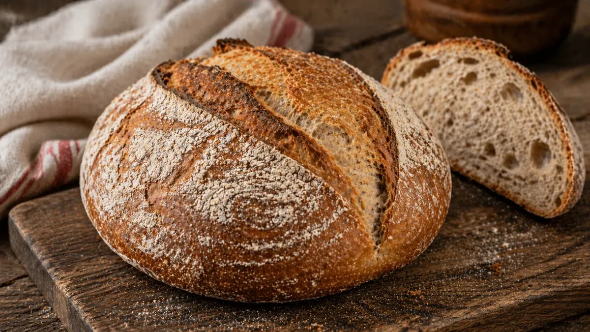 Recette Pain de campagne au levain – plat principal