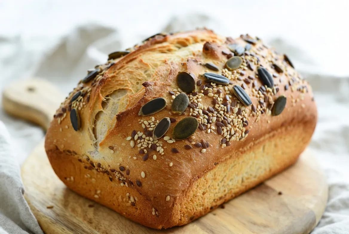 Recette Pain complet aux graines – plat principal