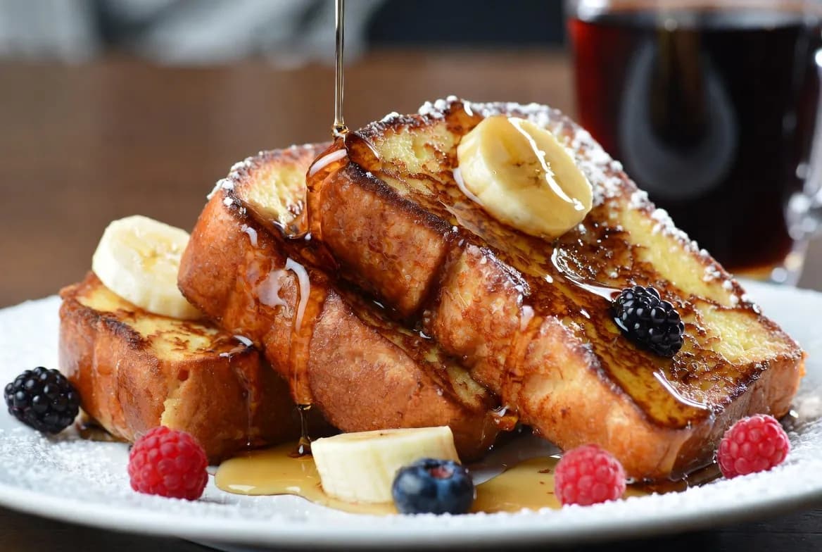 Recette Pain perdu façon french toast – plat principal