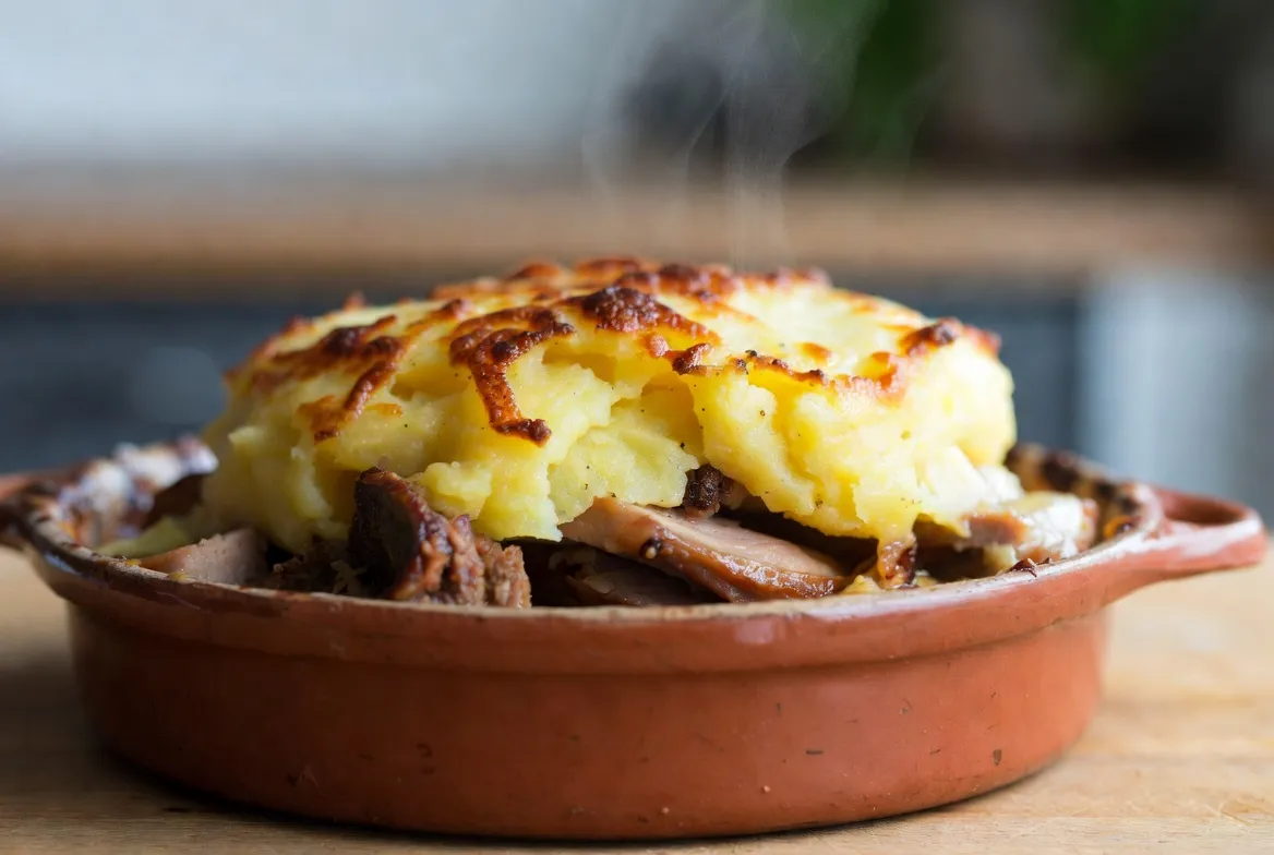 Recette Parmentier de canard confit – plat principal