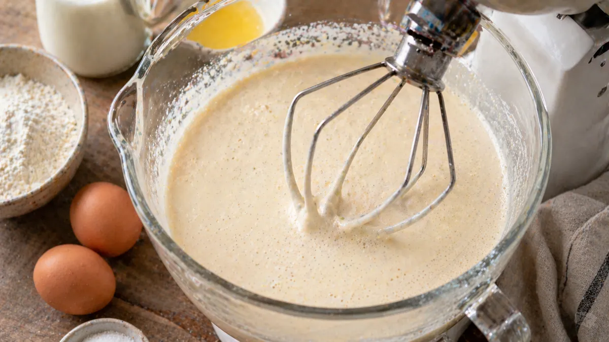 Recette Pâte à crêpes sans grumeaux – plat principal