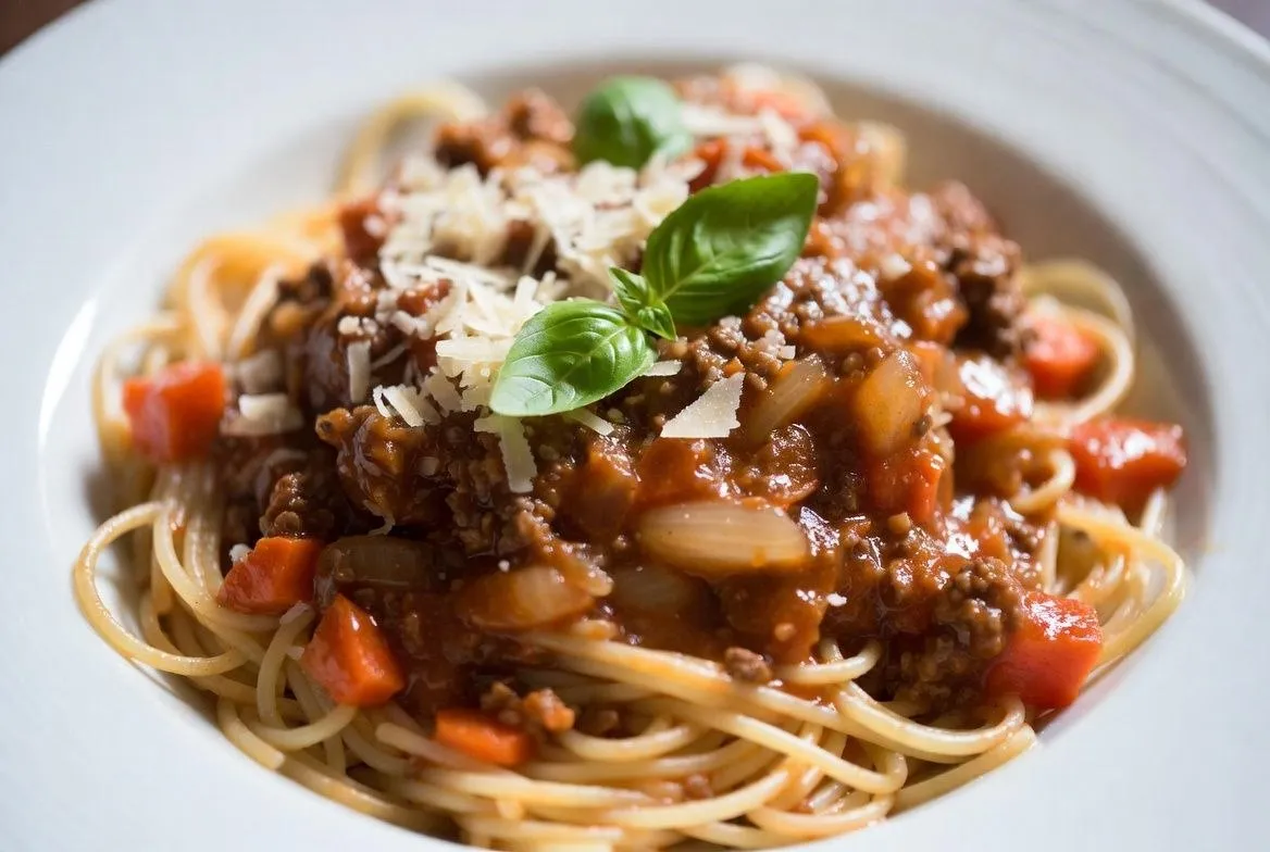 Recette Pâtes bolognaise tout-en-un – plat principal