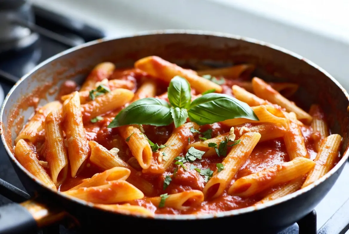 Recette Penne all'arrabbiata one pot – plat principal