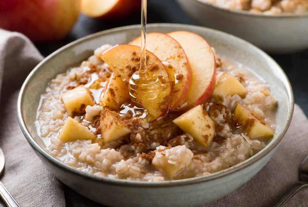 Recette Porridge pomme-cannelle – plat principal