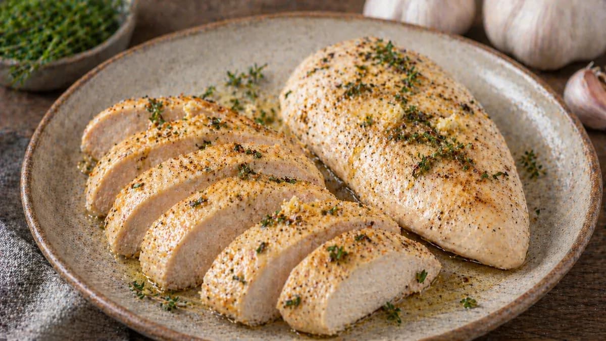 Recette Blanc de poulet ultra tendre – plat principal