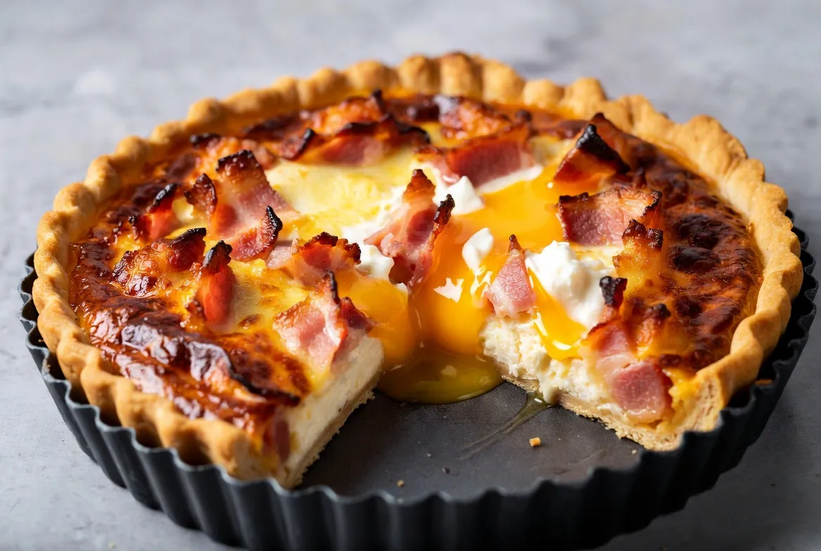 Recette Quiche lorraine – plat principal