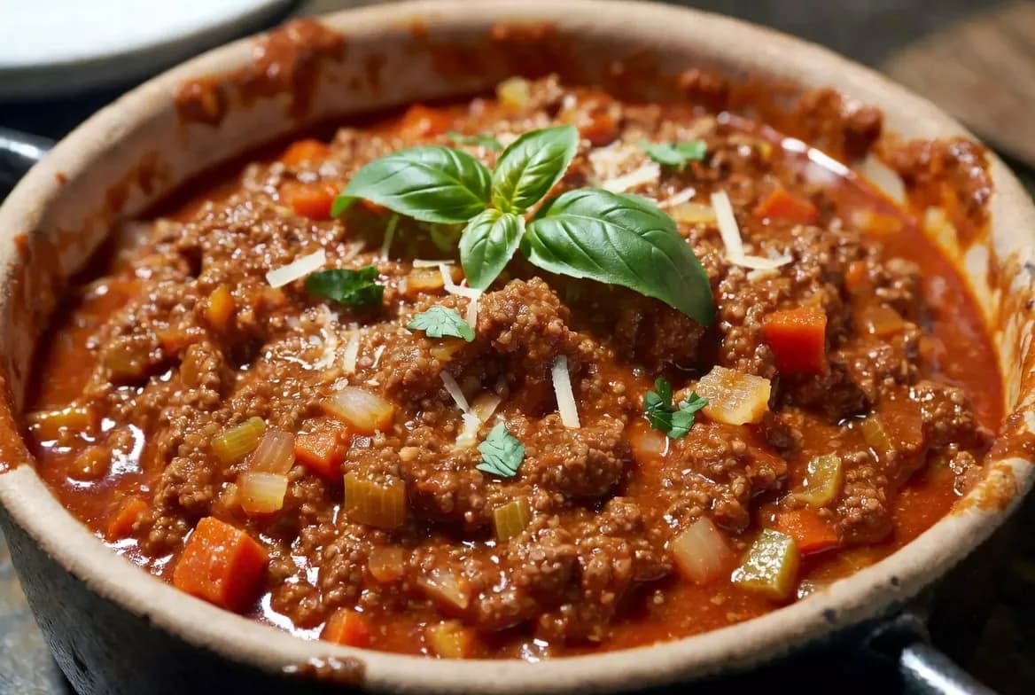 Recette Ragù bolognaise authentique – plat principal