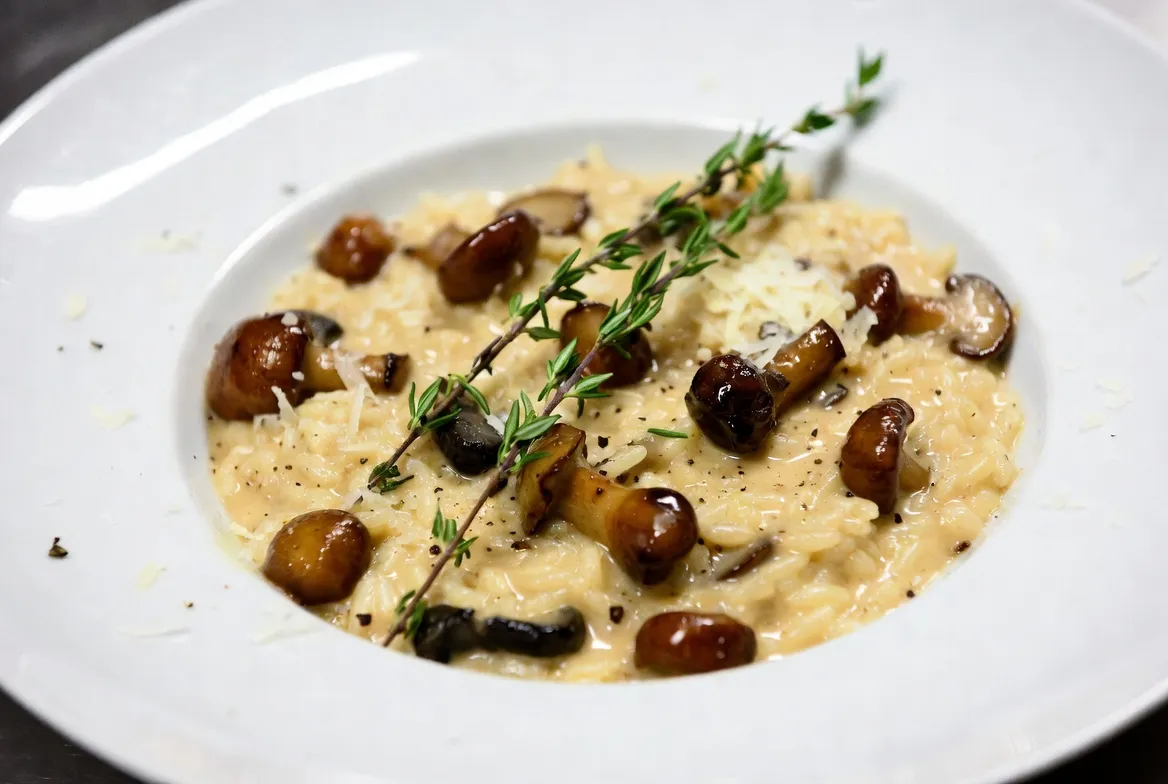 Recette Risotto aux champignons forestiers – plat principal