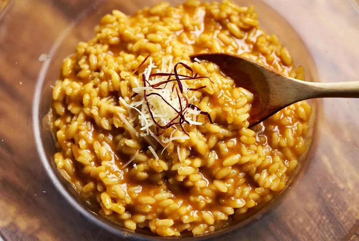 Recette Risotto au safran (alla Milanese) – plat principal