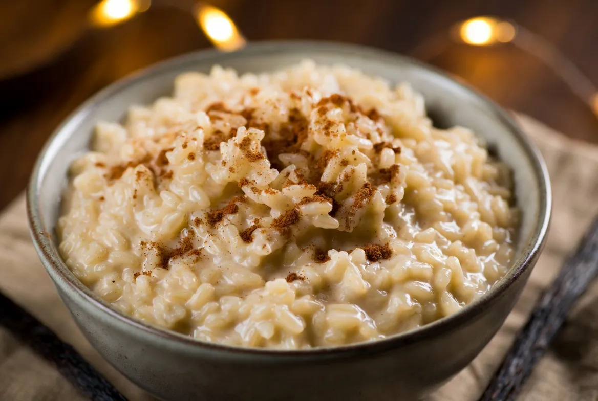 Recette Riz au lait à la vanille – plat principal