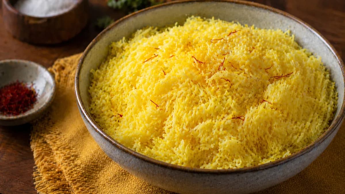 Recette Riz basmati au safran – plat principal