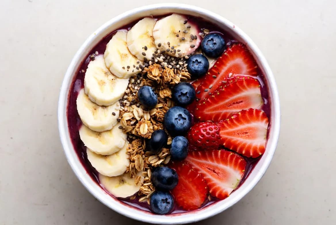 Recette Smoothie bowl açaí – plat principal