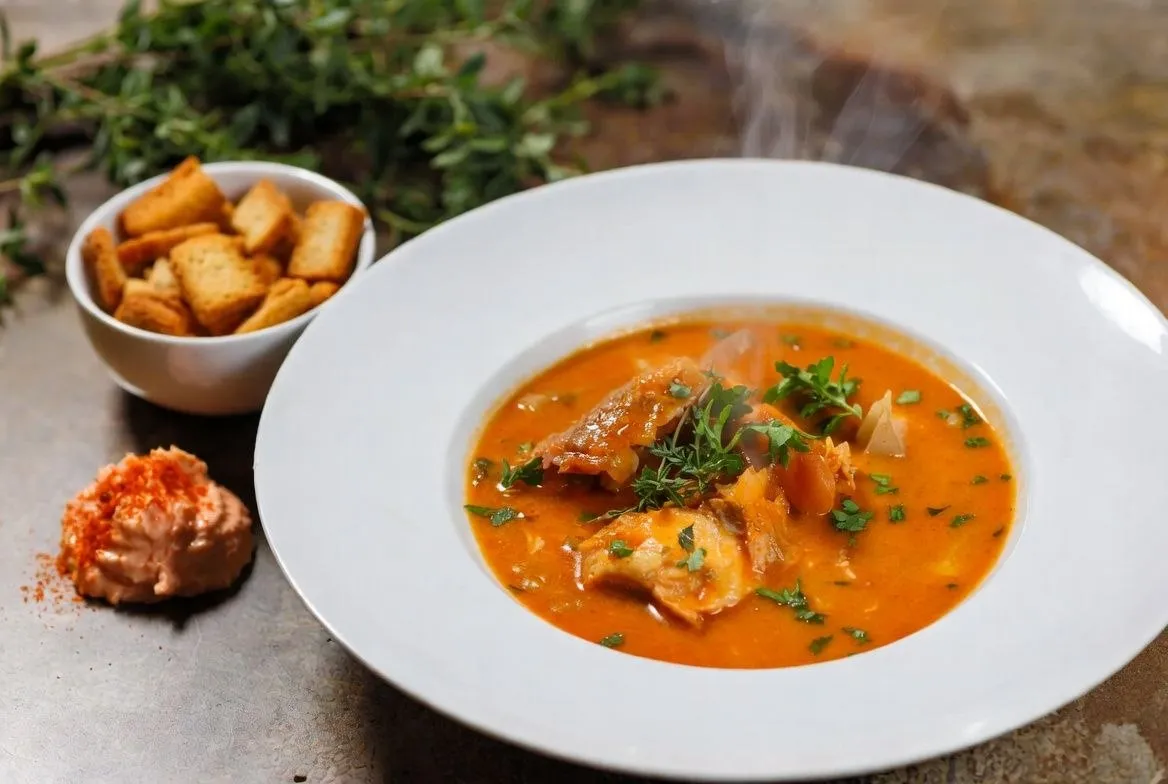Recette Soupe de poisson à la rouille – plat principal