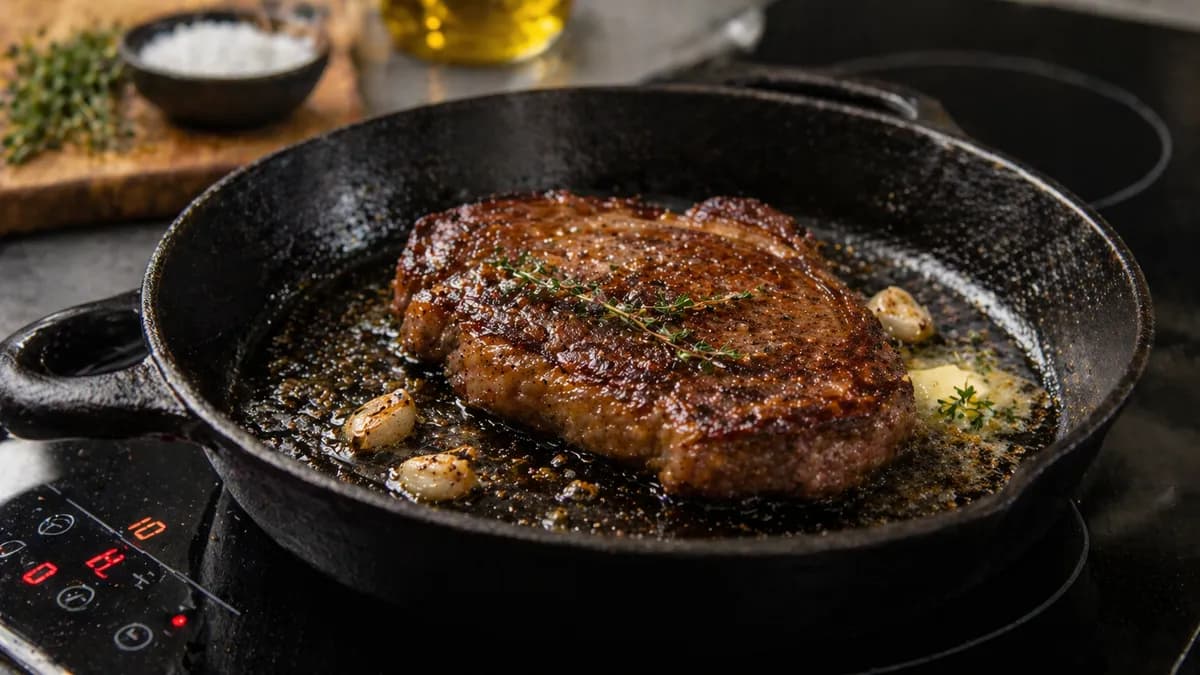 Recette Steak saisie parfaite – plat principal