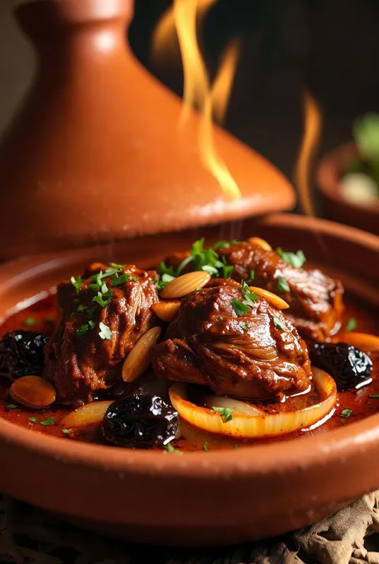 Recette Tajine d'agneau aux pruneaux – plat principal