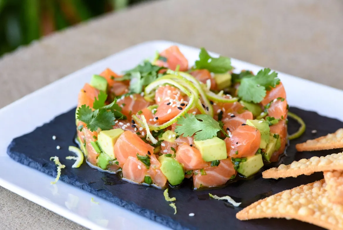 Recette Tartare de saumon au citron vert – plat principal