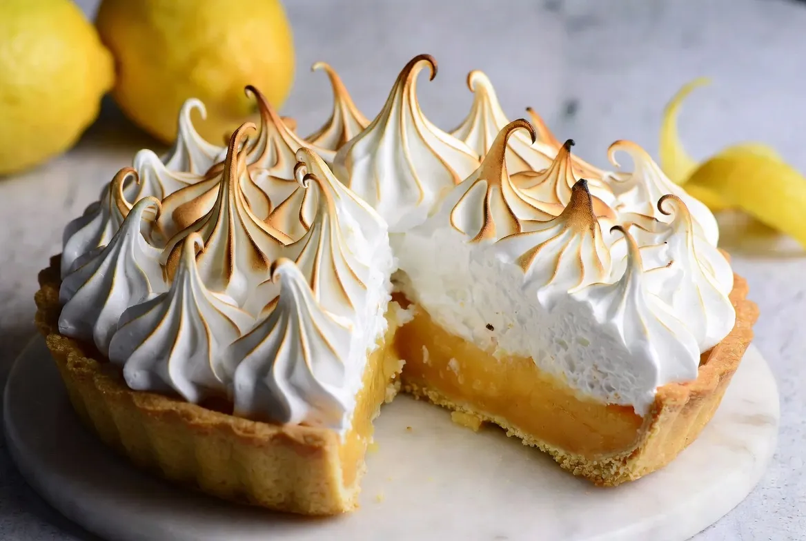 Recette Tarte au citron meringuée – plat principal